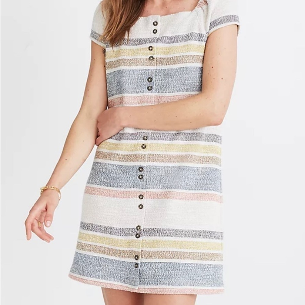 Madewell Texture & Thread Dress Ladies Size XS